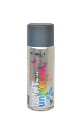 Farba v spreji ANTRACITOVÁ GREY MATTE 400ml Biodur Enamel