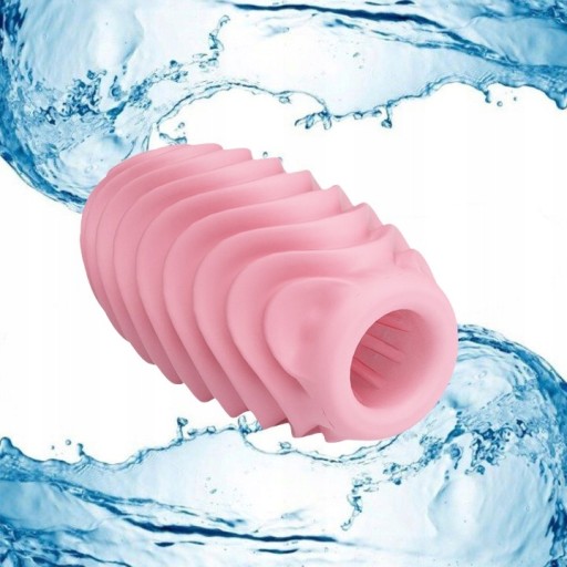 OBOJSTRANNÝ MASTURBÁTOR, VAJEČNÉ masážne výstupky