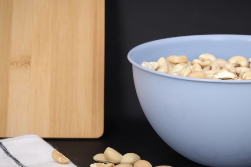BOWL plastové misky miska 1,5L modrá miska 19 cm ovocné snacky