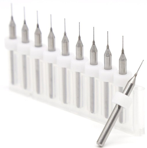 10 x MINI VRTAČKY 0,7mm VIDEO MODELOVANIE DPS