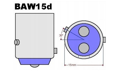 M-TECH PR21/5W BAW15d ŽIAROVKA 12V Z97 ČERVENÁ ČERVENÁ ZARÁŽKA ZADNÁ POLOHA USA