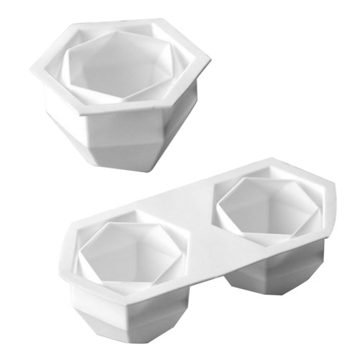 SILIKÓNOVÁ MOLKA NA VÝROBU GEOMETRICKÝCH SVIEČOK SADA 3