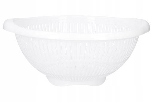CEDNÍK, SITOK, biely, priemer 29 cm, pevný materiál na pasírovanie rôznych potravín