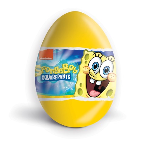 ČOKOLÁDOVÉ PREKVAPENIE VAJCIA SPONGEBOB 3-BAL