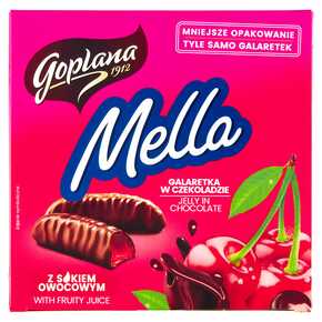 GOPLANA MELLA VIŠŇOVÁ ŽELÉ V ČOKOLÁDE 190G