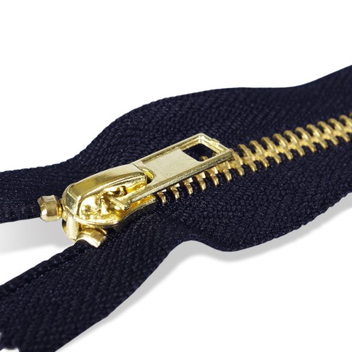 Kovový zips na džínsy 20 cm