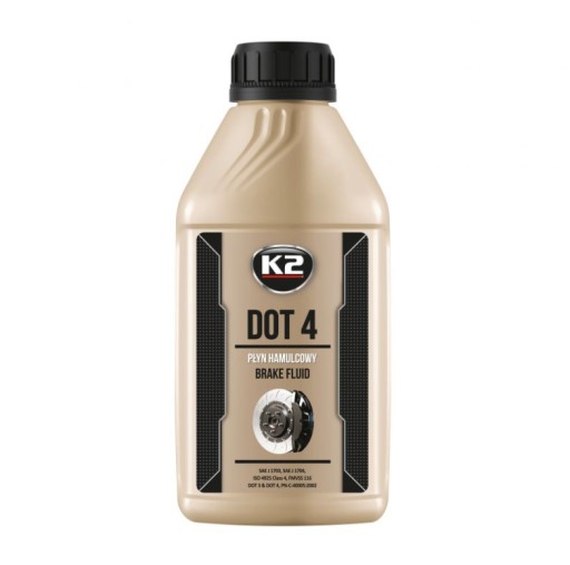 K2 DOT-4 DOT 4 BRZDOVÁ KVAPALINA 500 ML 0,5L
