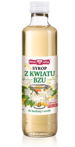 POĽSKÁ RUŽA Sirup z bazových kvetov (250 ml)