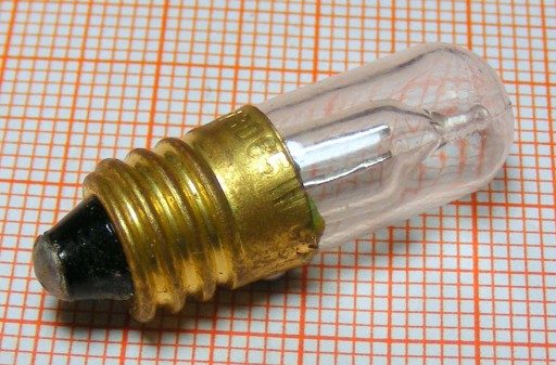 Neónová lampa 220V NW3065 závit E10 POLAM - cena za 2 kusy