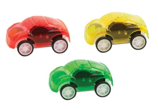 Kreatívna súprava autíčka Play-Doh Air Clay Racers žltá plastelína