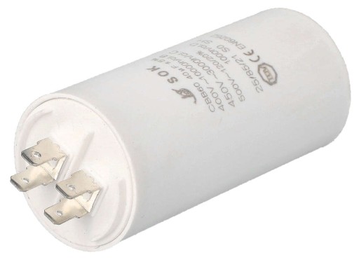 ŠTARTOVACÍ KONDENZÁTOR PRE MOTOR 40uF 450V