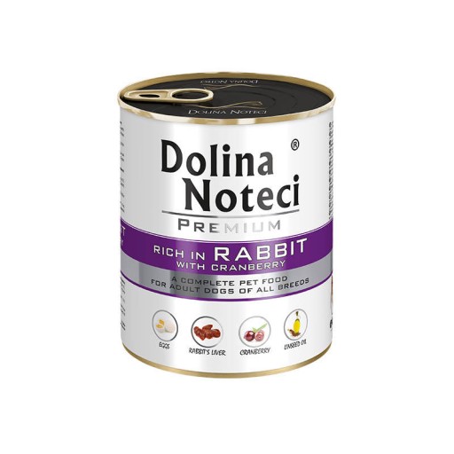 Dolina Noteci Prémiové králičie brusnice v konzerve 800g