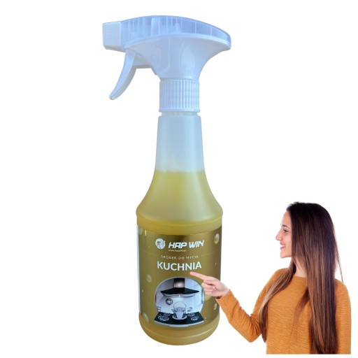 TEKUTINA NA MASTNÚ NEČISTOTU ČISTÍ KUCHYŇU HAP WIN 500ml HapWin