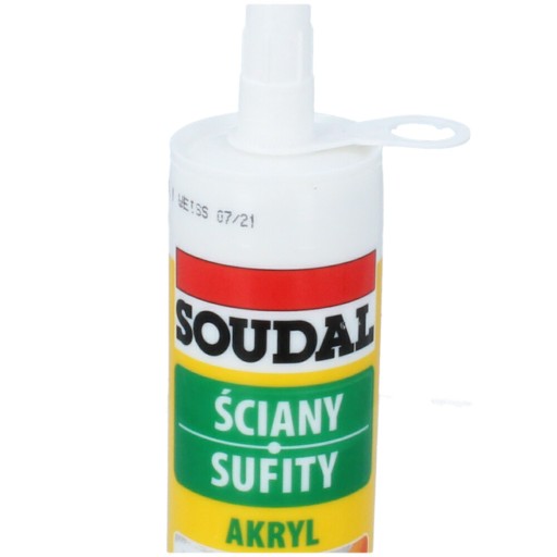 BIELY AKRYL SOUDAL 280ML