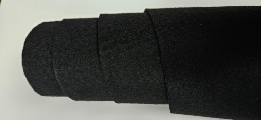 Samolepiaca plsť ČIERNA 1 mm koberec Mäkká podložka