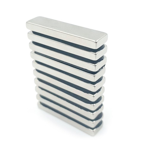 NEODYMOVÝ MAGNET 40x10x4 mm TANIER SILNÁ Tyč, obdĺžnikový, LOVEC