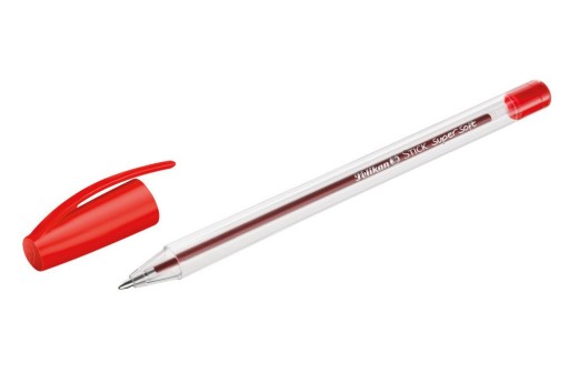 Guľôčkové pero Stick Super Soft K86 1mm PELIKAN červené