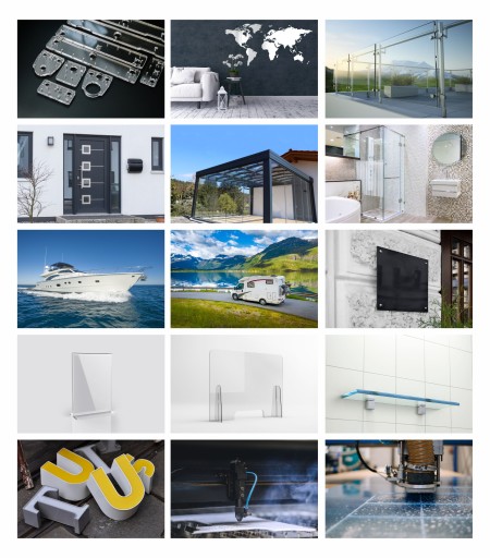 Plexa Plexi Plexi PMMA bezfarebná 10mm (10x10cm)