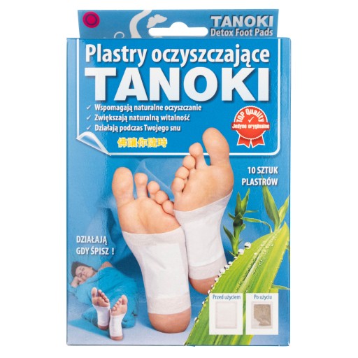 Tanoki Detox čistiace náplasti 10 ks