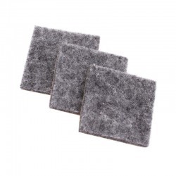 Plstené podložky pod štvorcový nábytok 25x25mm