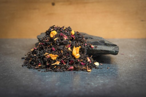 ŠPANIELSKA TANGERÍN čierny čaj, pomaranč, lupene ruže, 50 g, originál