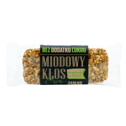 Medové klasy bez cukru s jablkom 45g Łysoń