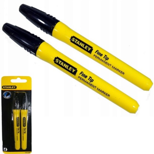Fixky STANLEY Marker Fine Tip - 2 ks. 47-316