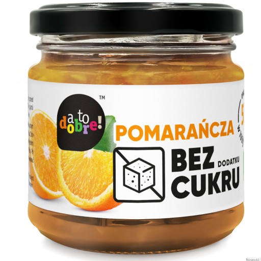 Pomarančový džem bez pridaného cukru 195g A je dobrý