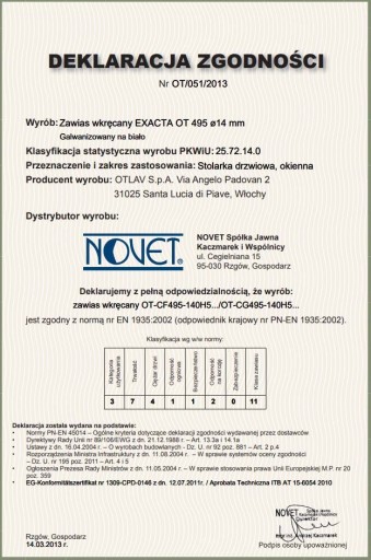 NASTAVITEĽNÝ PÁN DVERÍ OTLAV EXACTA FI 14 STRIEBORNÝ POZINK.