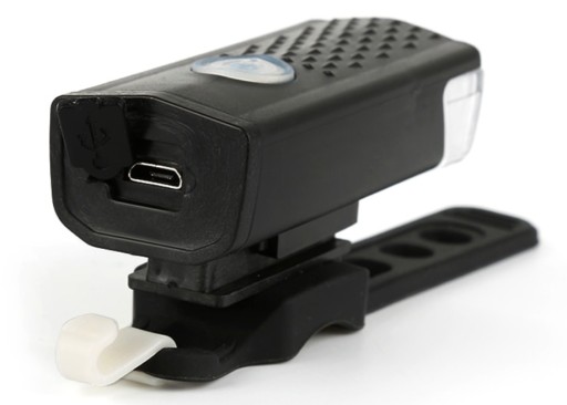 CREE USB LED predné svetlo na bicykel 300 lumenov