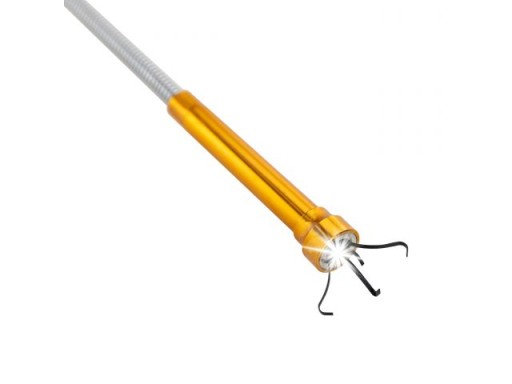 Flexibilný magnetický uchopovač na detaily s pazúrmi 3v1 620mm + LED