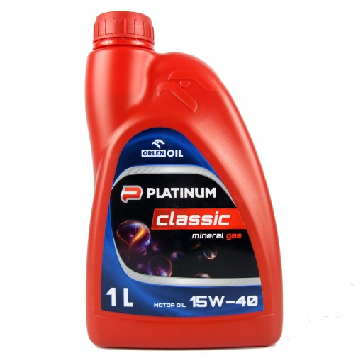 Orlen Oil PLATINUM CLASSIC GAS MINERAL 15W-40 motorový olej | 1 l