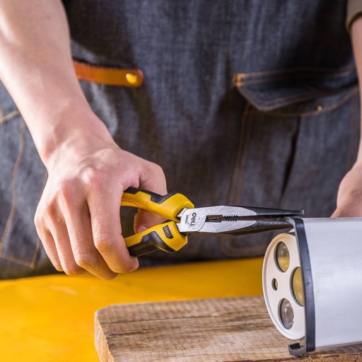 Predĺžené rovné kliešte Deli Tools EDL2108, 8