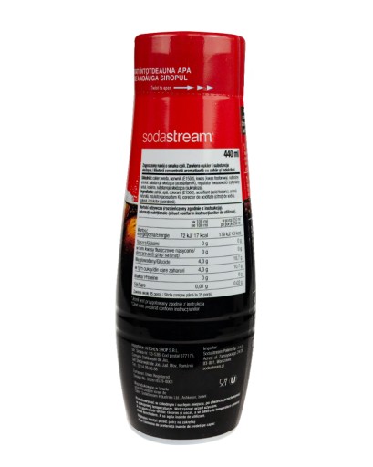 Cola SodaStream koncentrát 440 ml
