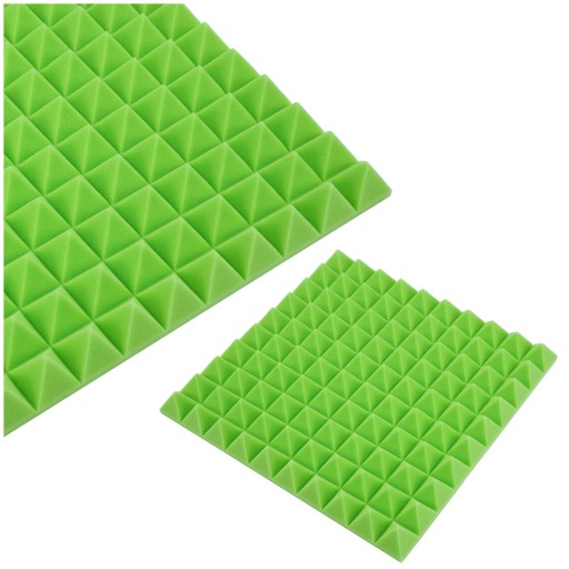 3D stenový panel Akustický pohlcovač ZELENÝ nástenný kužeľ