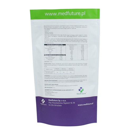 Chlorella prášok BIO 100g riasa chlorella vulgaris