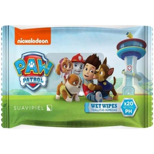 Suavipiel vlhčené obrúsky pre deti Paw Patrol Neutral РН (20 ks)