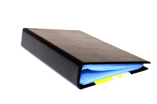 Puzdro na vizitky Organizér na karty BLACK Classer 240 miest WZ2
