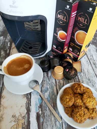 Mr & Mrs mill coffee crema aromatická káva v kapsuliach 76g
