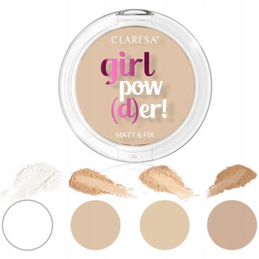 Claresa Lisovaný púder Girl Powder 00 Transparent 12g