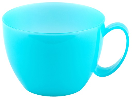Plastový pohár na opakované použitie, 250 ml, zelený