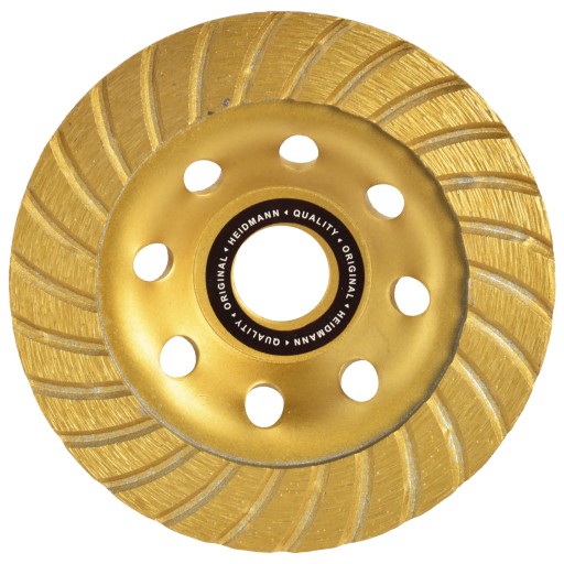 TURBO BRÚSNY KOTÚČ NA BETÓN, 125mm