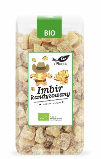 BIO KANDIDOVANÝ ZÁZVOR 400 g - BIO PLANÉTA