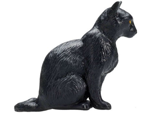 ČIERNA SEDIACA MAČKA Animal Planet 387372 veľkosť S