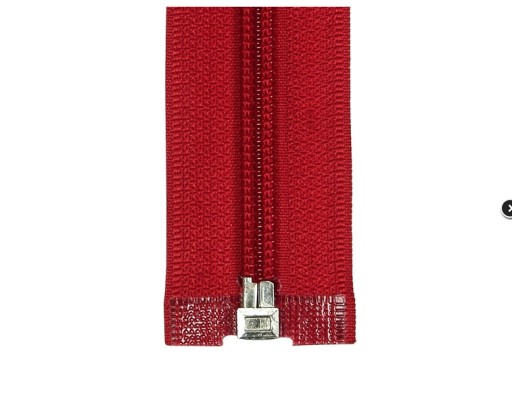 Zips 80 cm špirálový. Červená #5