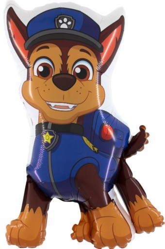 Mini fóliový balónik Skye Paw Patrol, na paličke, 35 cm