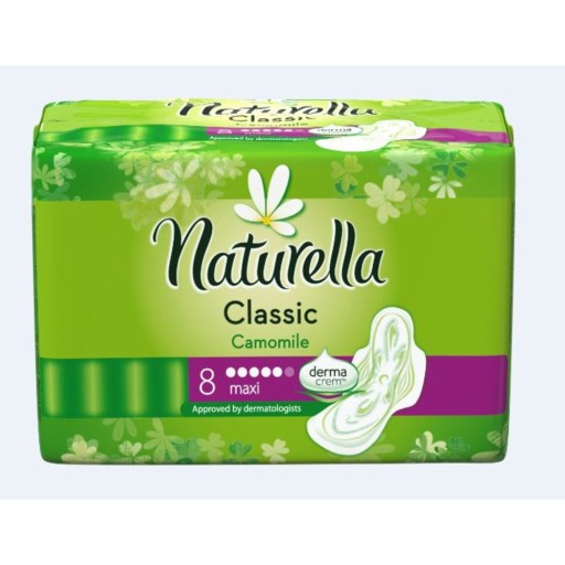 Naturella classic maxi Camomile hygienické vložky 8 ks.