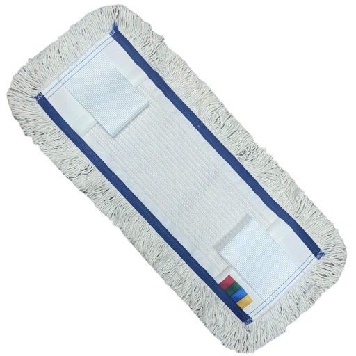 Plochý návlek na mop 40 cm bavlnená spona na vrecko DUO Professional