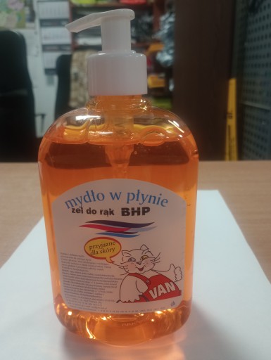 TEKUTÉ MYDLO Gél na umývanie rúk Gél na ruky OHS 0,5 l 500 ml