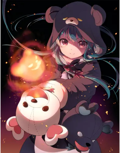 Plagát Kuma Kuma Kuma Bear KKKB_003 A3 (vlastné)